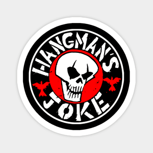 Hangman's Joke Logo (Black Print) Sticker